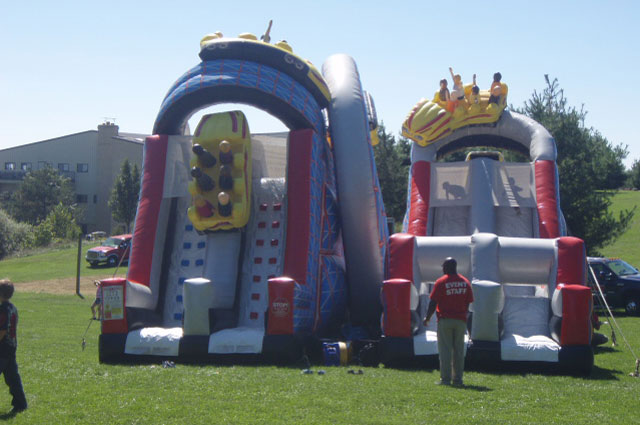 Picnic and Slide Moon Bounce